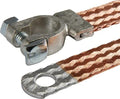 Herth+buss masseband batt.ground straps 300mm m.terminal block