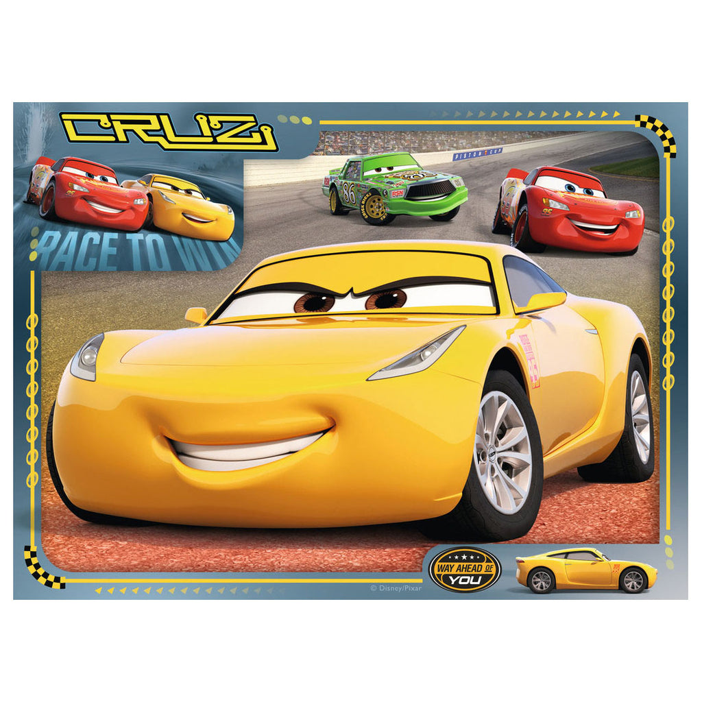 Ravensburger puzzel disney cars 3 let's race! - 12+16+20+24 stukjes