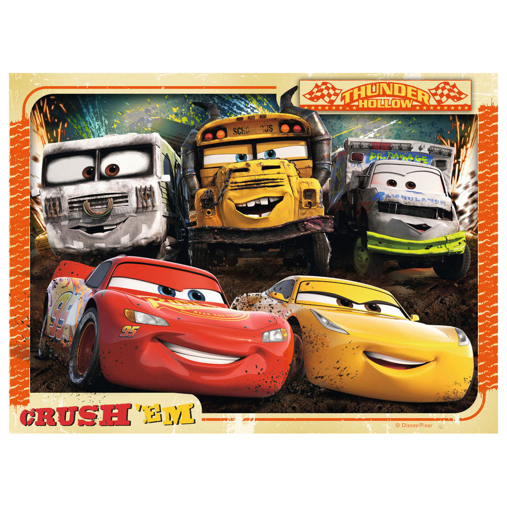 Ravensburger puzzel disney cars 3 let's race! - 12+16+20+24 stukjes