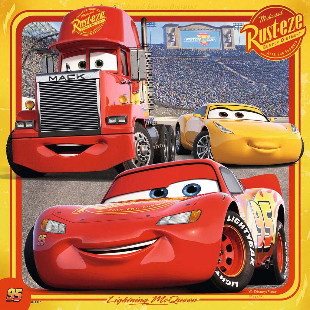 Ravensburger - Autos 3 Puzzle 3x49tlg.