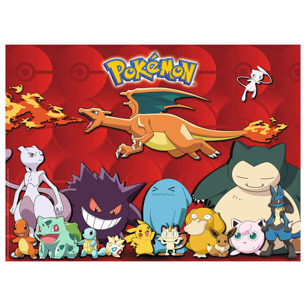 Ravensburger Pokémon-Puzzle, 100 Teile, XXL