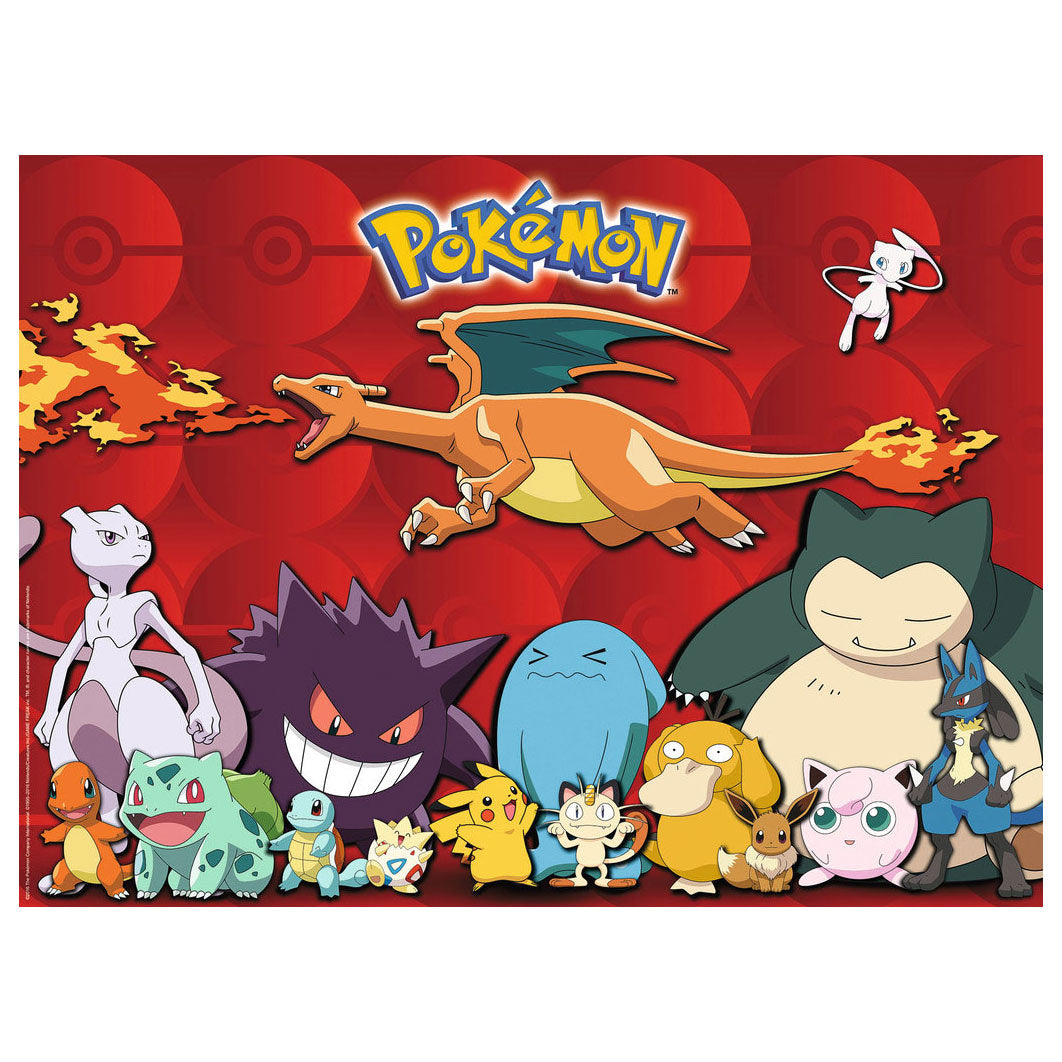 Ravensburger Pokémon-Puzzle, 100 Teile, XXL