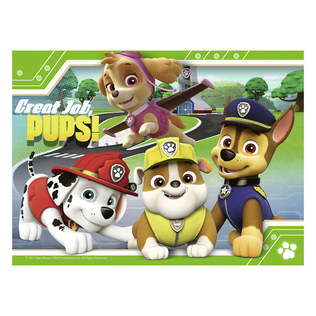 Ravensburger Paw Patrol Puzzle, 4-in-1