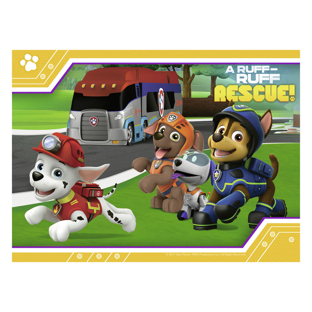 Ravensburger Paw Patrol Puzzle, 4-in-1