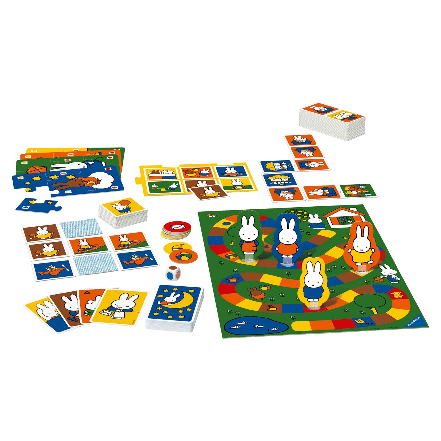 Ravensburger Miffy Spiele, 6 in 1