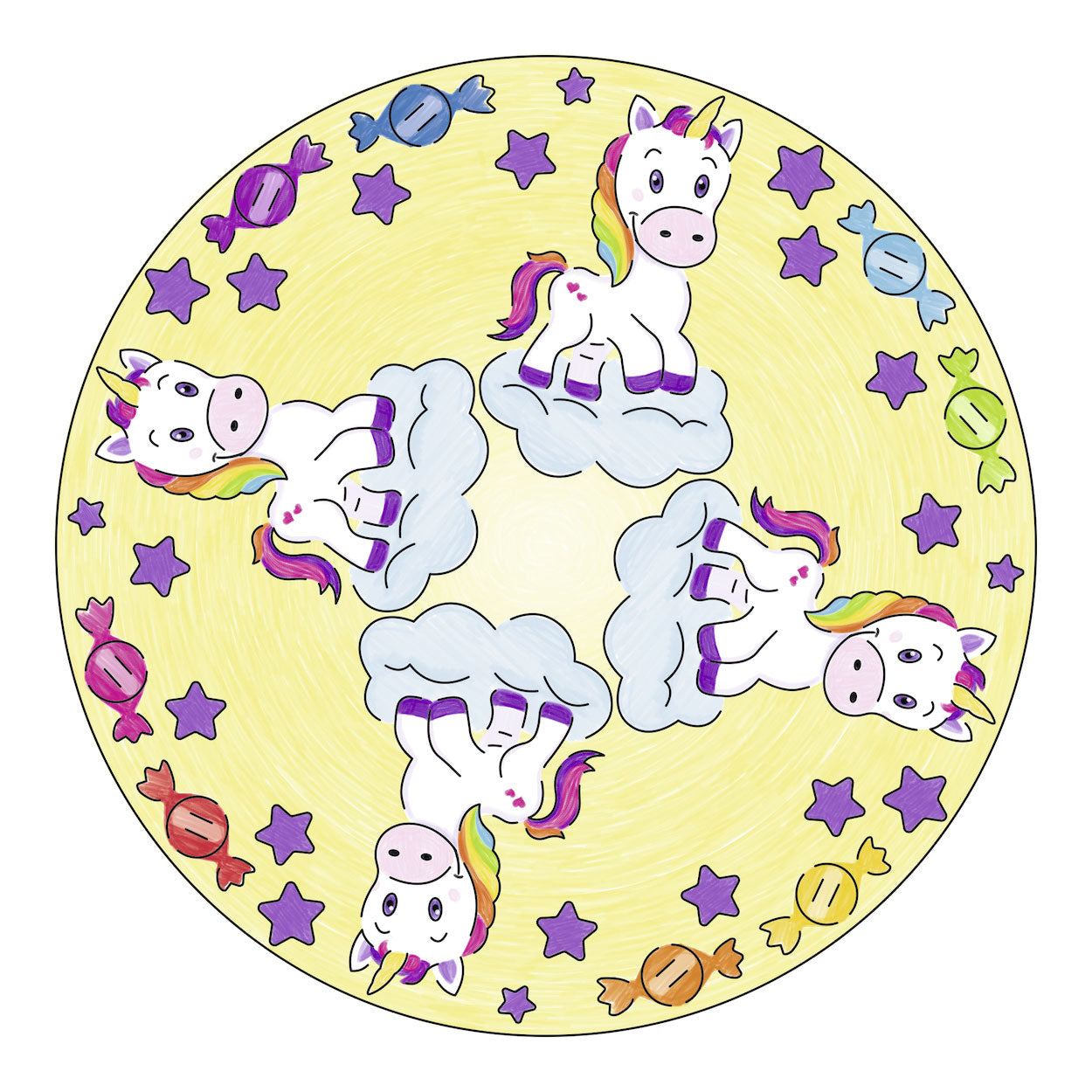 Ravensburger Mandala-Designer 2-in-1 – Einhorn