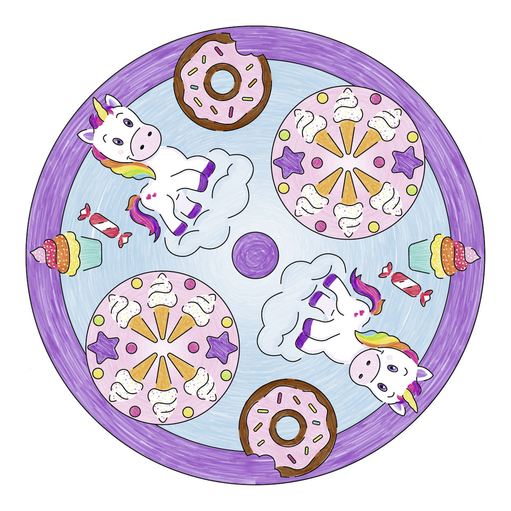 Ravensburger Mandala-Designer 2-in-1 – Einhorn