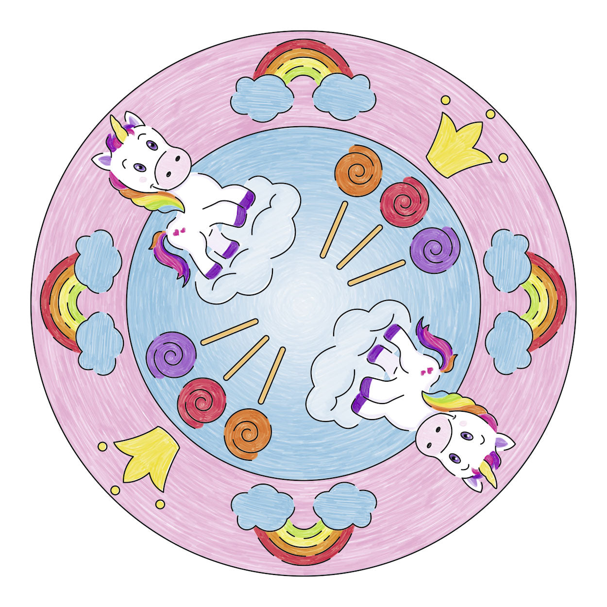 Ravensburger Mandala-Designer 2-in-1 – Einhorn