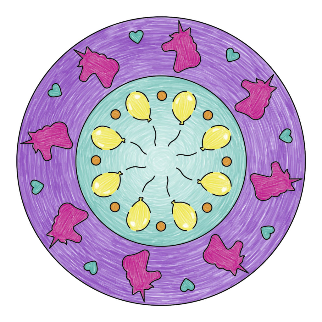 Mandala-designer ravensburger mini - eenhoorn