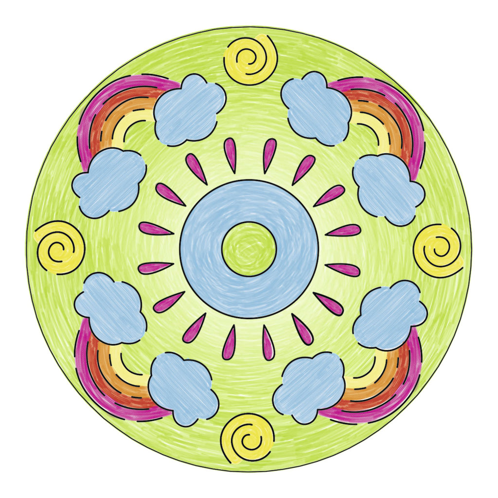Mandala-designer ravensburger mini - eenhoorn