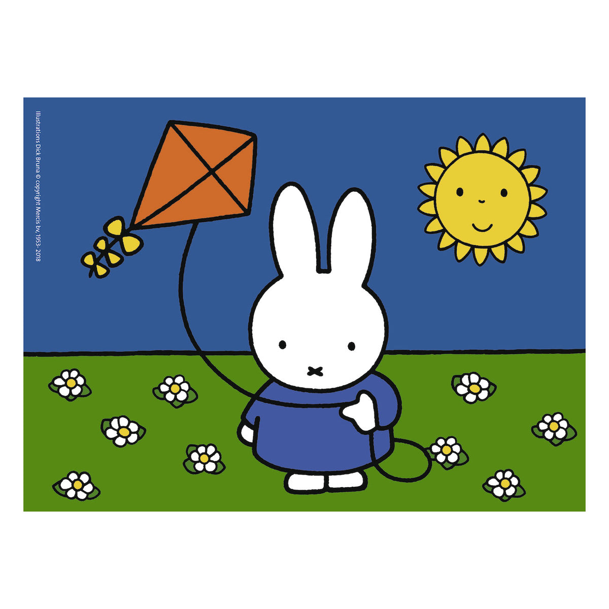 Ravensburger nijntje 4in1box puzzel - 12+16+20+24 stukjes - kinderpuzzel