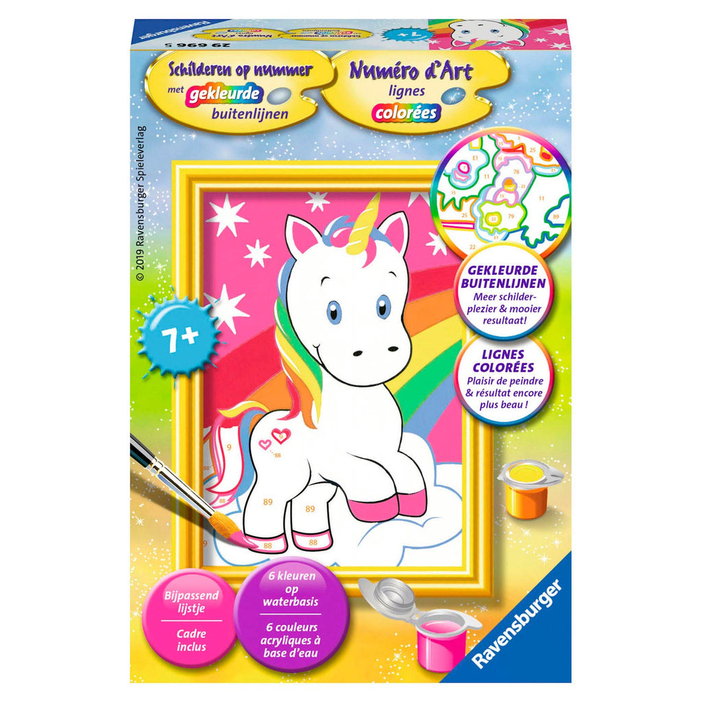 Ravensburger schilder schattige unicorn