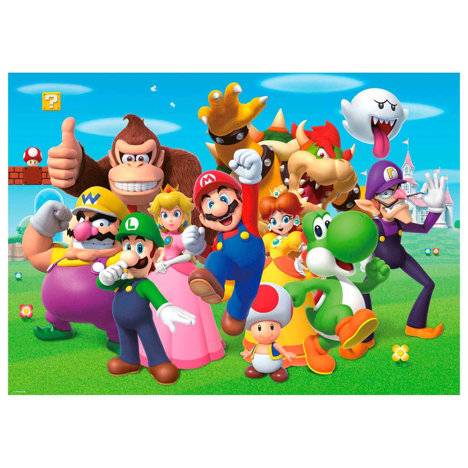 Ravensburger - Super Mario Puzzle 1000 Teile.