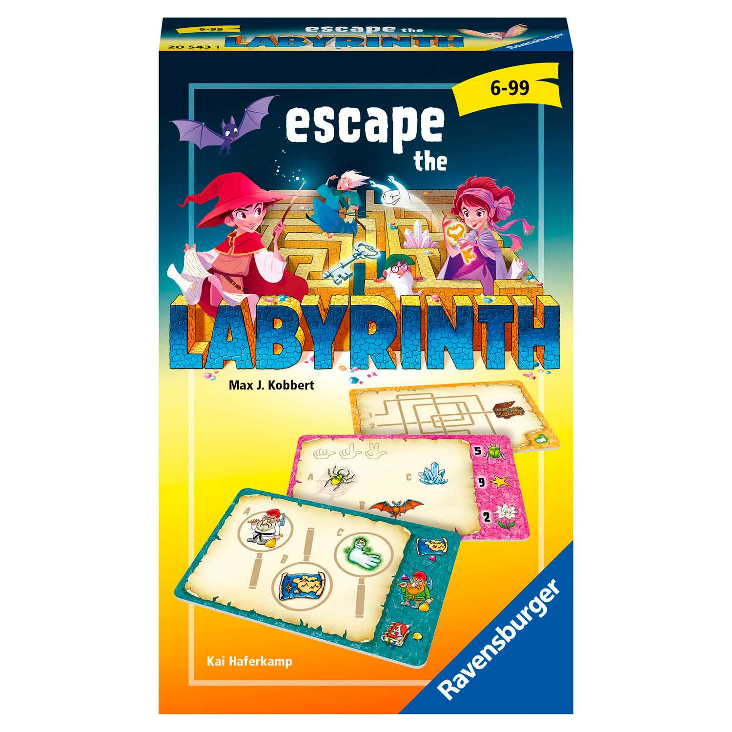 Ravensburger escape the labyrinth - pocketspel