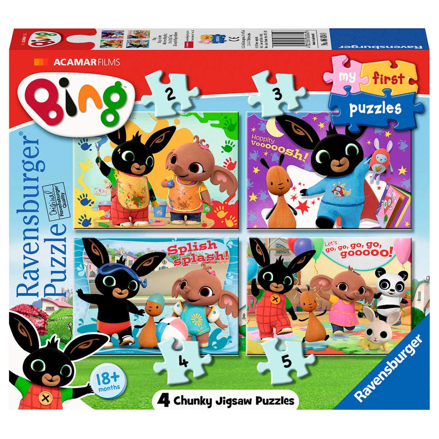 Ravensburger – mein erstes Rätsel – 4in1