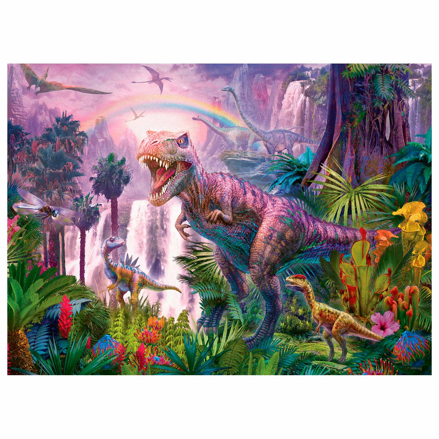 Ravensburger puzzel land van de dino's