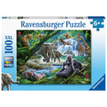 Ravensburger Dschungeltiere, 100 Stück, XXL