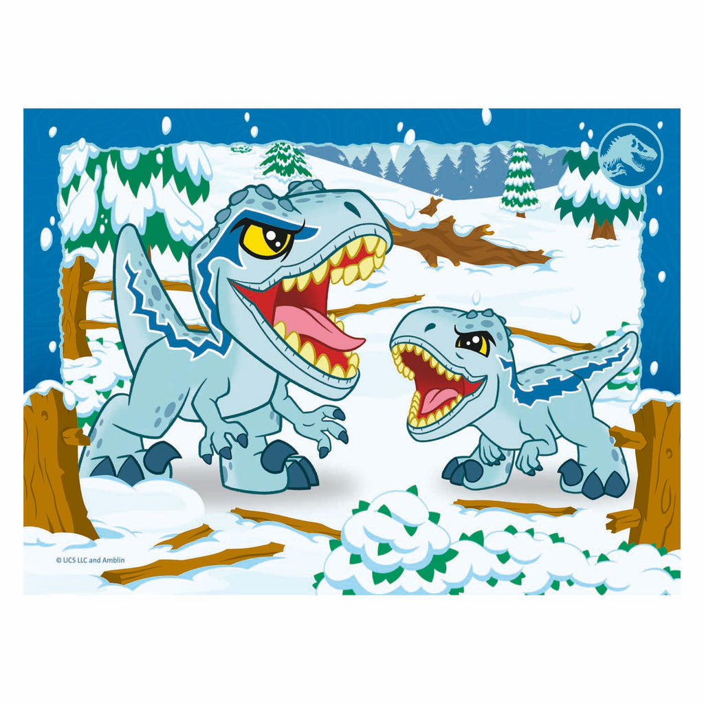 Ravensburger Puzzle Jurassic World Entdecker - 4 Puzzles