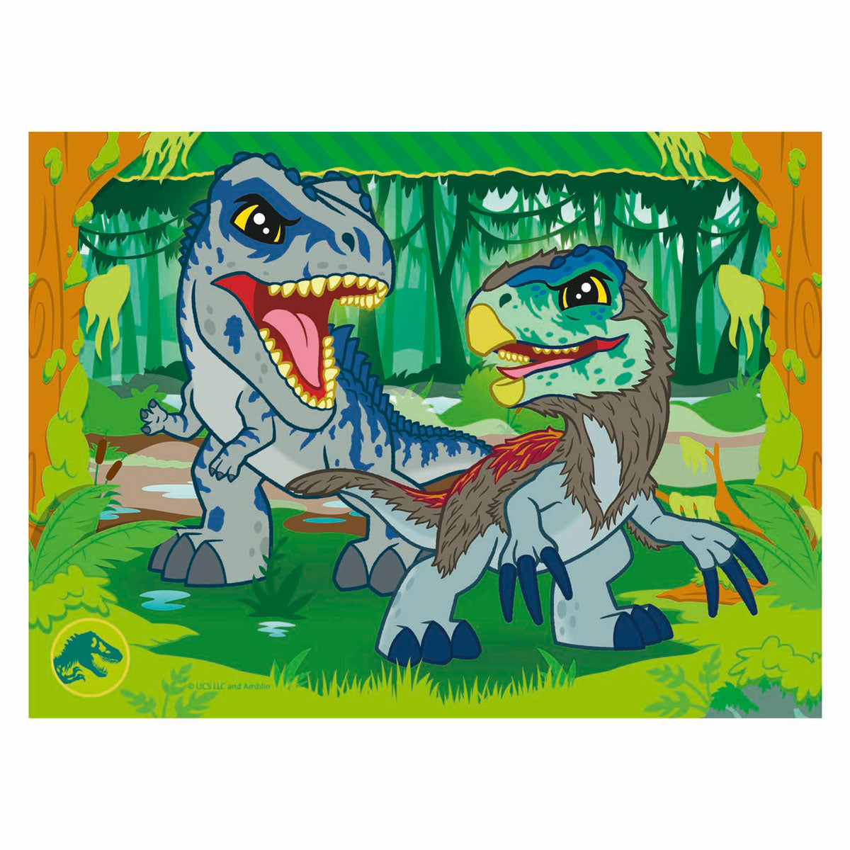 Ravensburger Puzzle Jurassic World Entdecker - 4 Puzzles