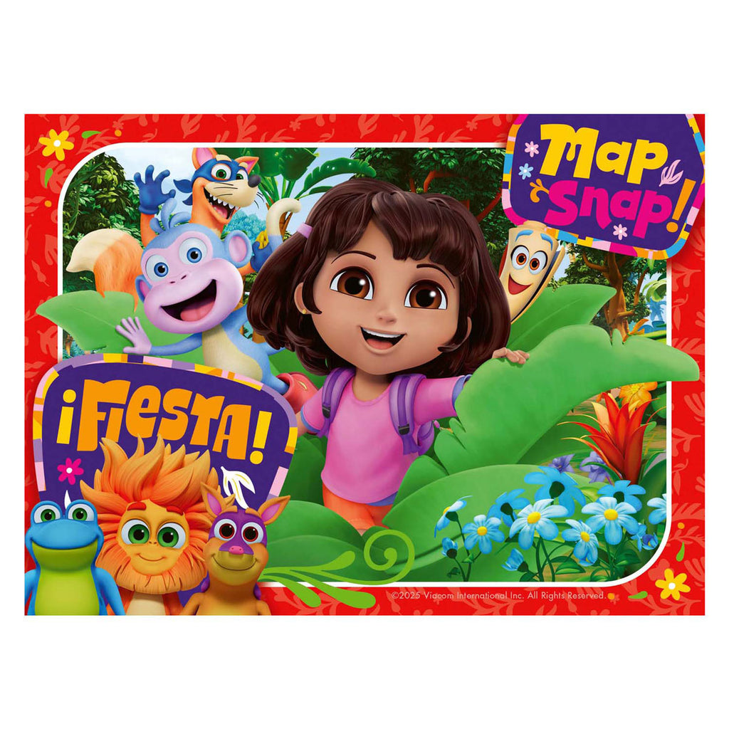 Ravensburger Puzzle Dora die Entdeckerin: Mach mit beim Abenteuer! - 4 Puzzles