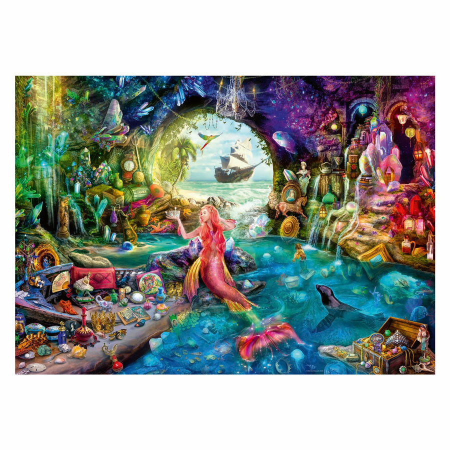 Ravensburger legpuzzel meerminnenschat - 1000st.