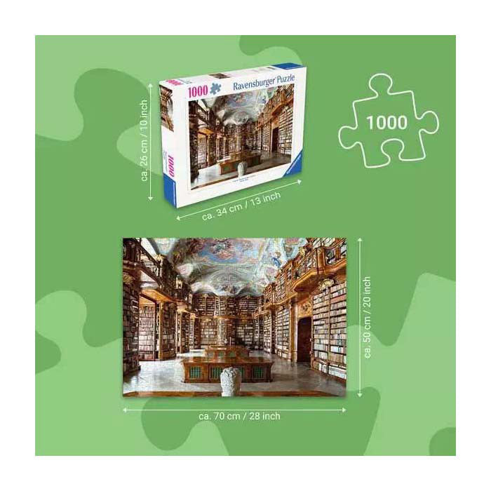 Ravensburger Puzzle New York Public Library - 1000 Teile.