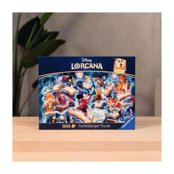 Ravensburger legpuzzel disney lorcana glimmers of the realm: steel - 1000st.