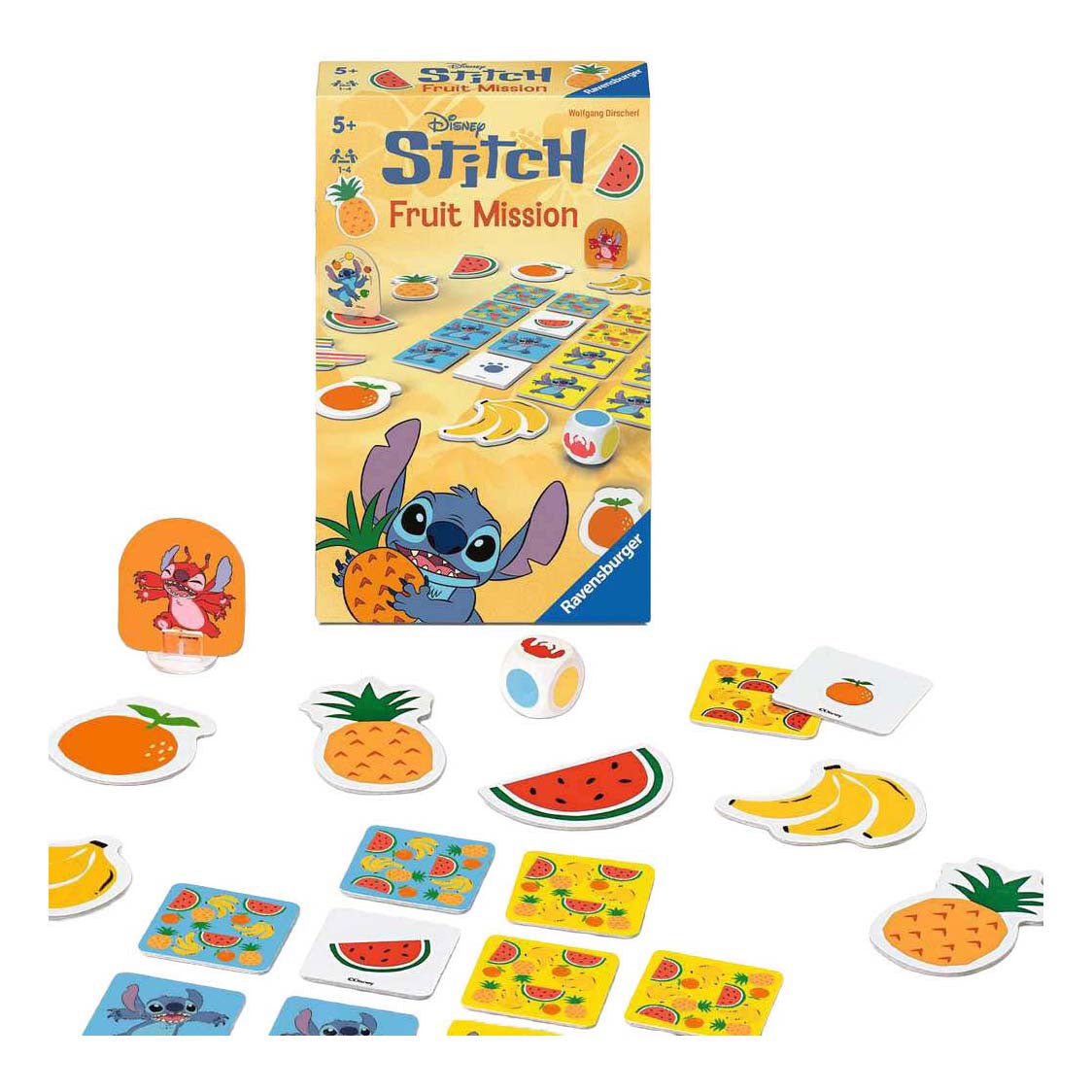 Ravensburger stitch fruit mission pocketspel