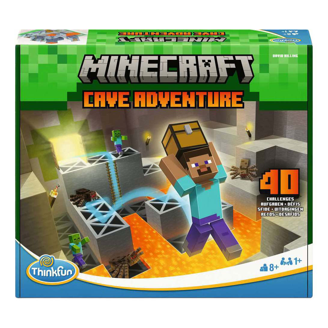 Thinkfun – minecraft cave adventure – logicaspel – vanaf 8 jaar