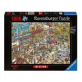 Ravensburger – ray’s comic series: movie set 1 – western – cartoon legpuzzel – 1000 stukjes