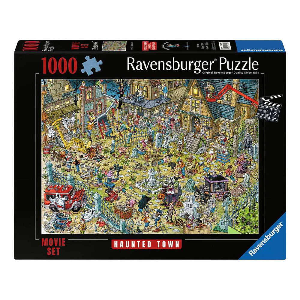 Ravensburger – movie set 2: haunted house – legpuzzel – 1000 stukjes