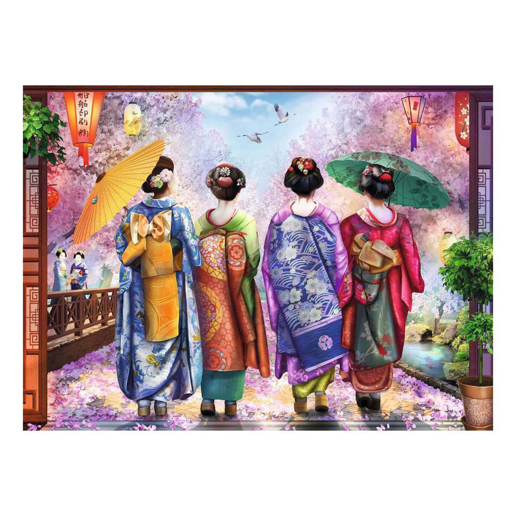 Ravensburger legpuzzel blossom walk - 500st.