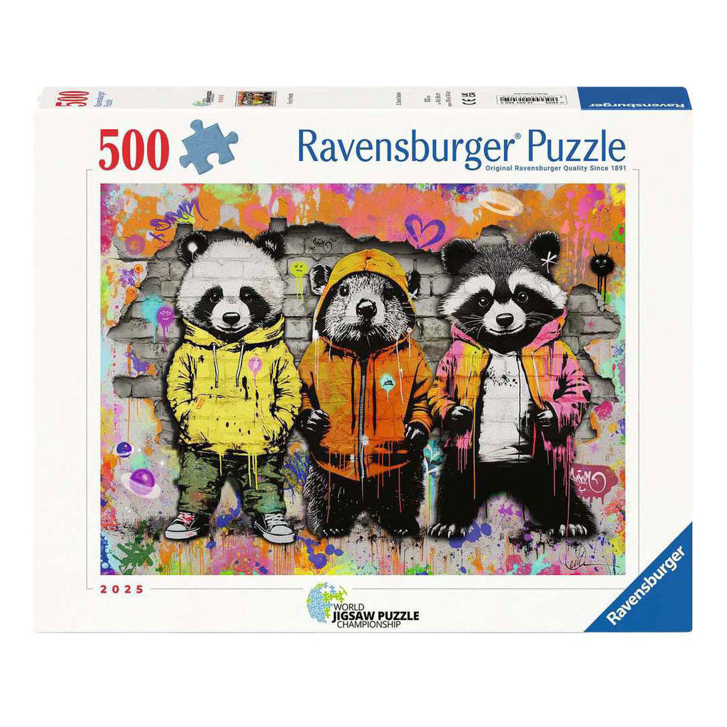 Ravensburger – pluizige vrienden – legpuzzel – 500 stukjes