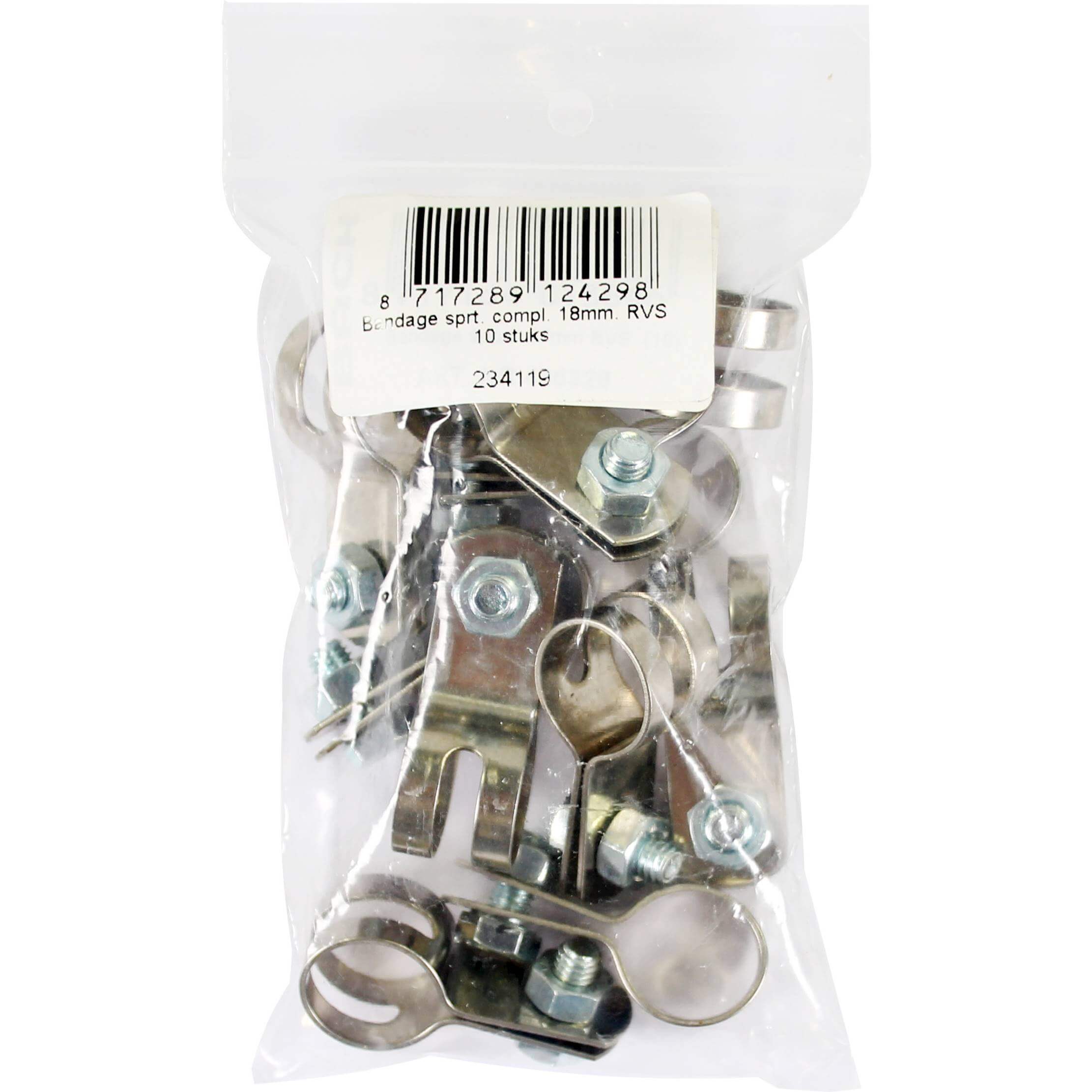 Bofix 234119 Verband Sport 18mm Edelstahl komplett p 10