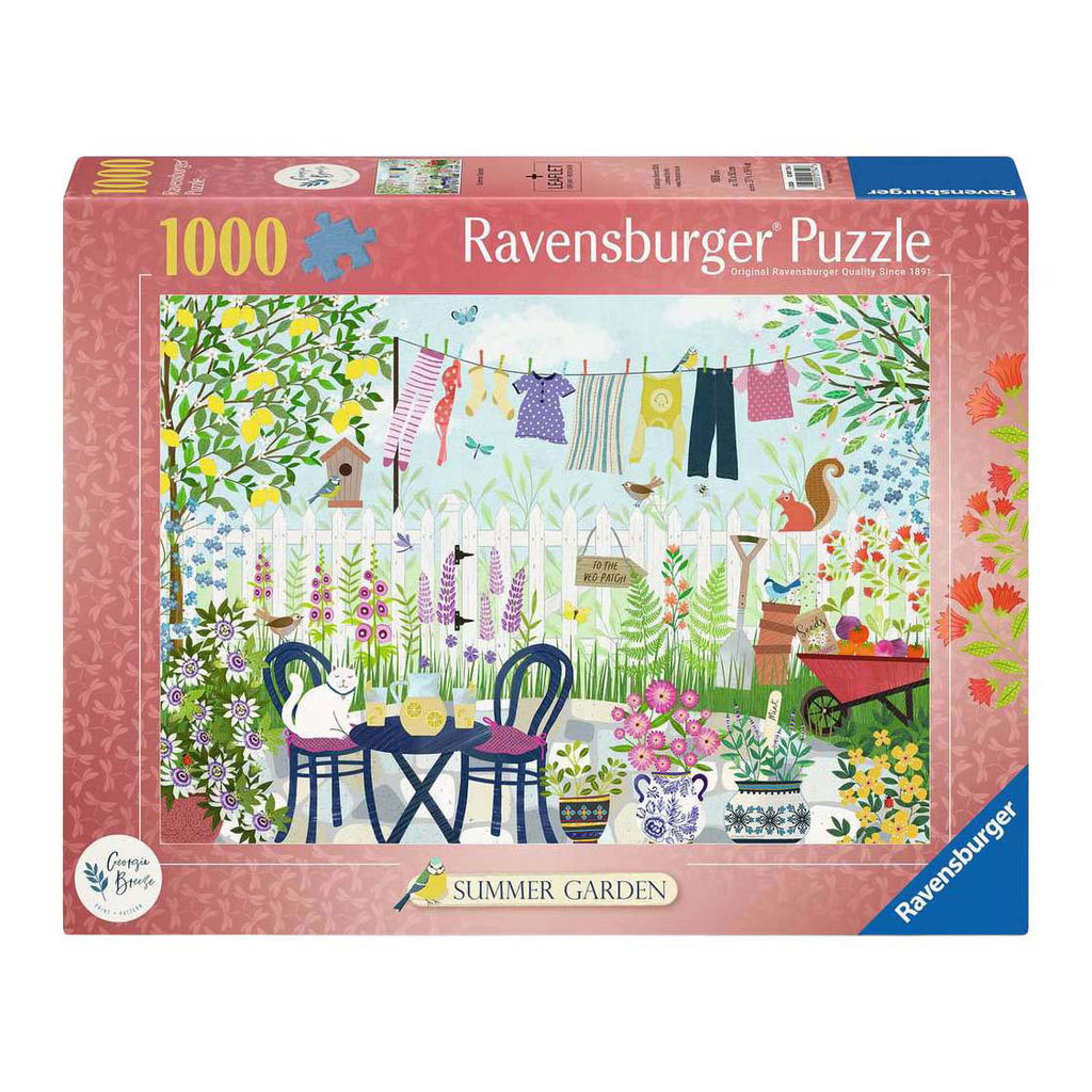 Ravensburger – zomertuin – legpuzzel – 1000 stukjes