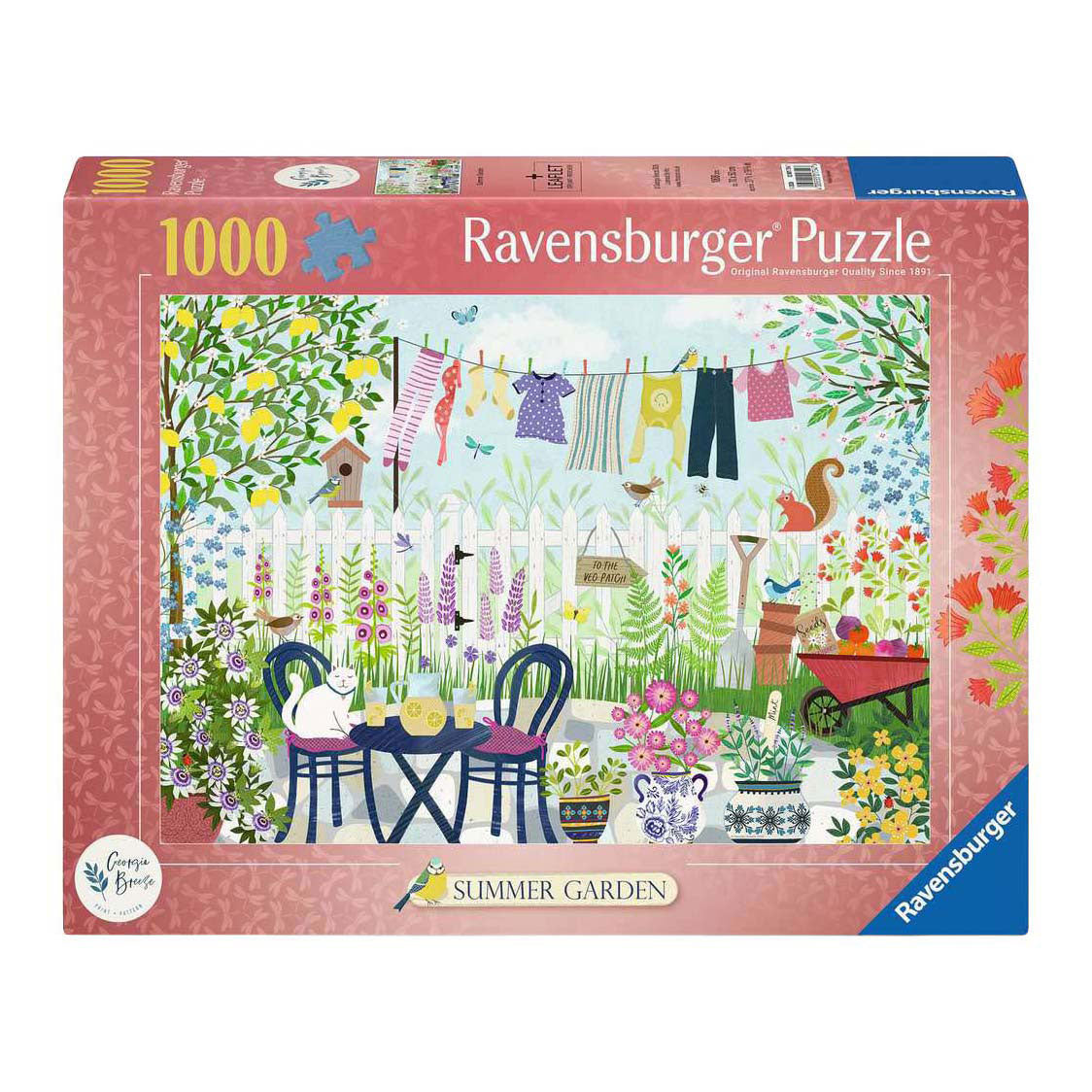 Ravensburger – zomertuin – legpuzzel – 1000 stukjes