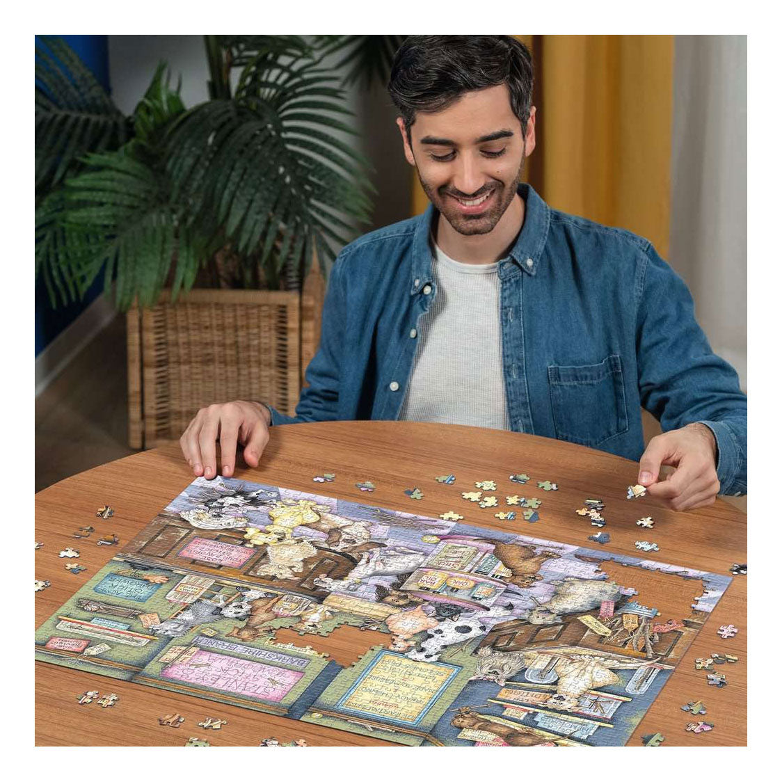 Ravensburger puzzel dapper dog's 1000st