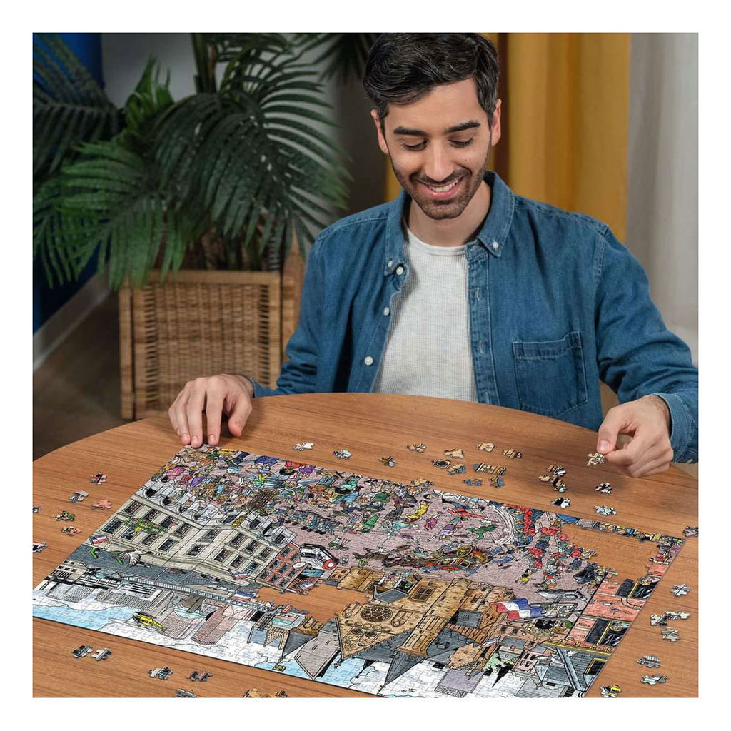 Ravensburger legpuzzel fleroux den haag - 1000st.