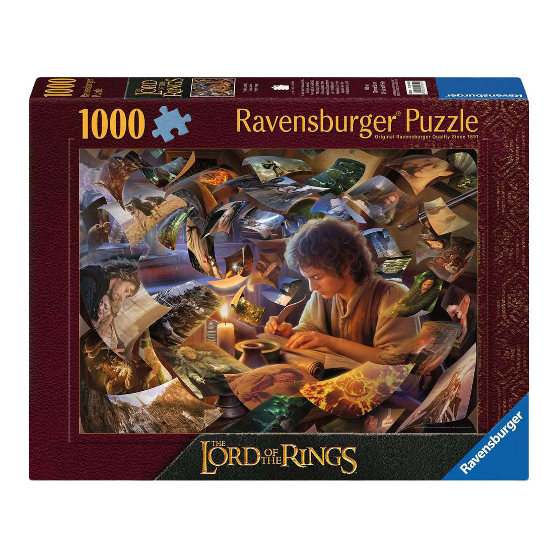 Ravensburger – frodo’s reis – legpuzzel – 1000 stukjes