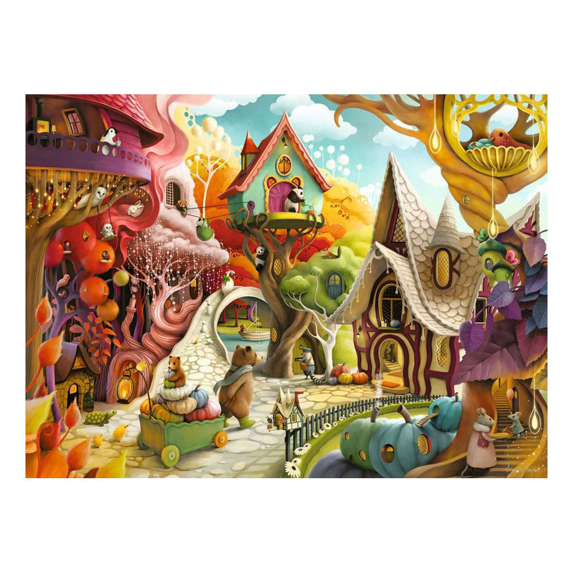 Ravensburger legpuzzel home sweet home - 500st.