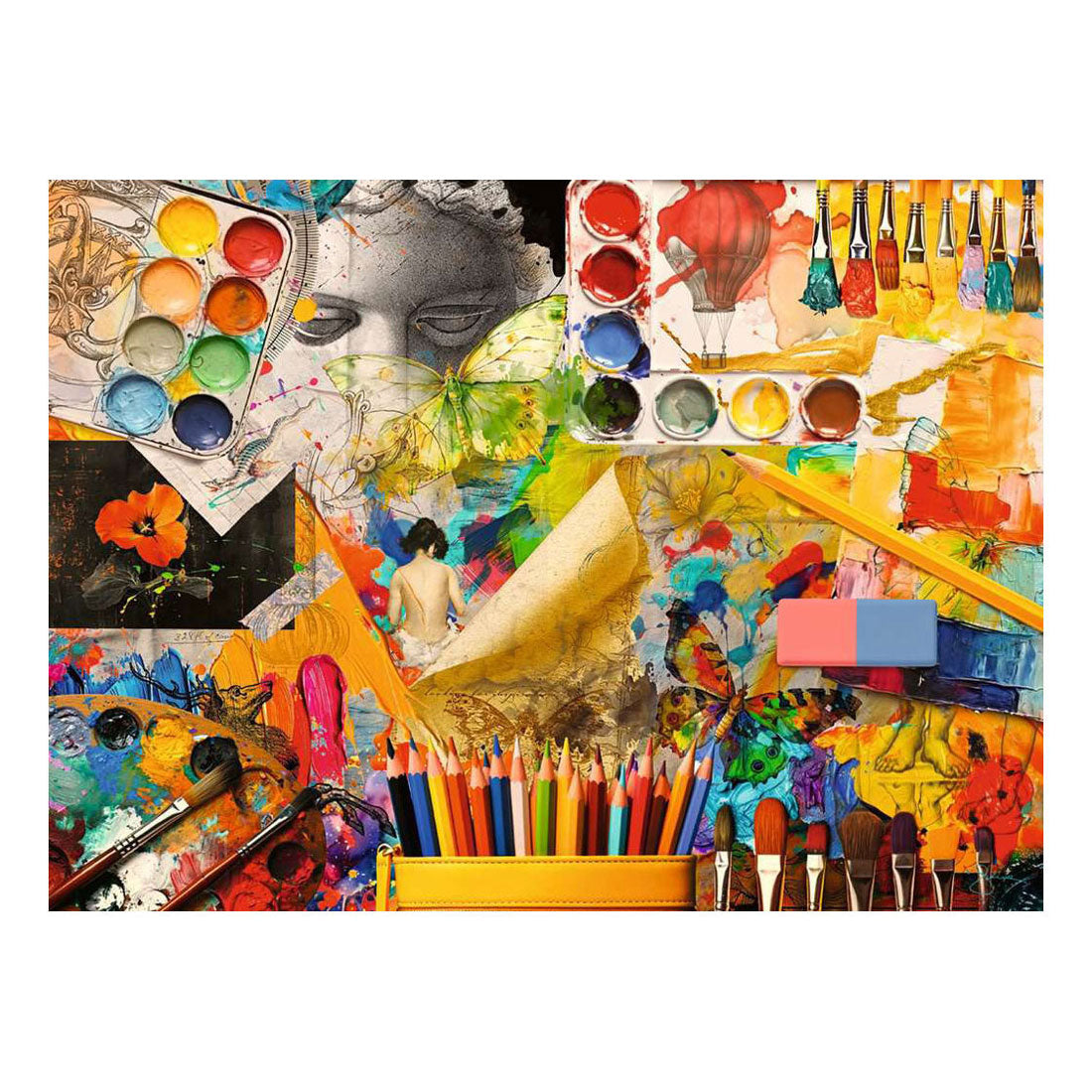 Ravensburger – atelierkunst – legpuzzel – 500 stukjes