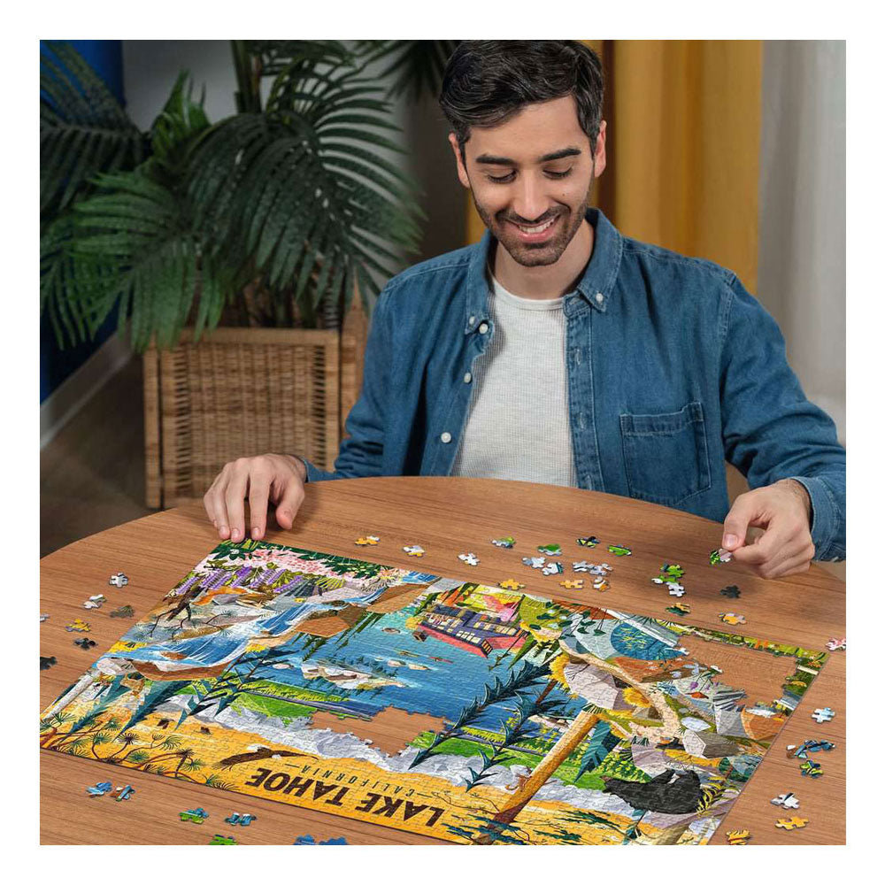 Ravensburger legpuzzel sacred lake tahoe - 1000st.