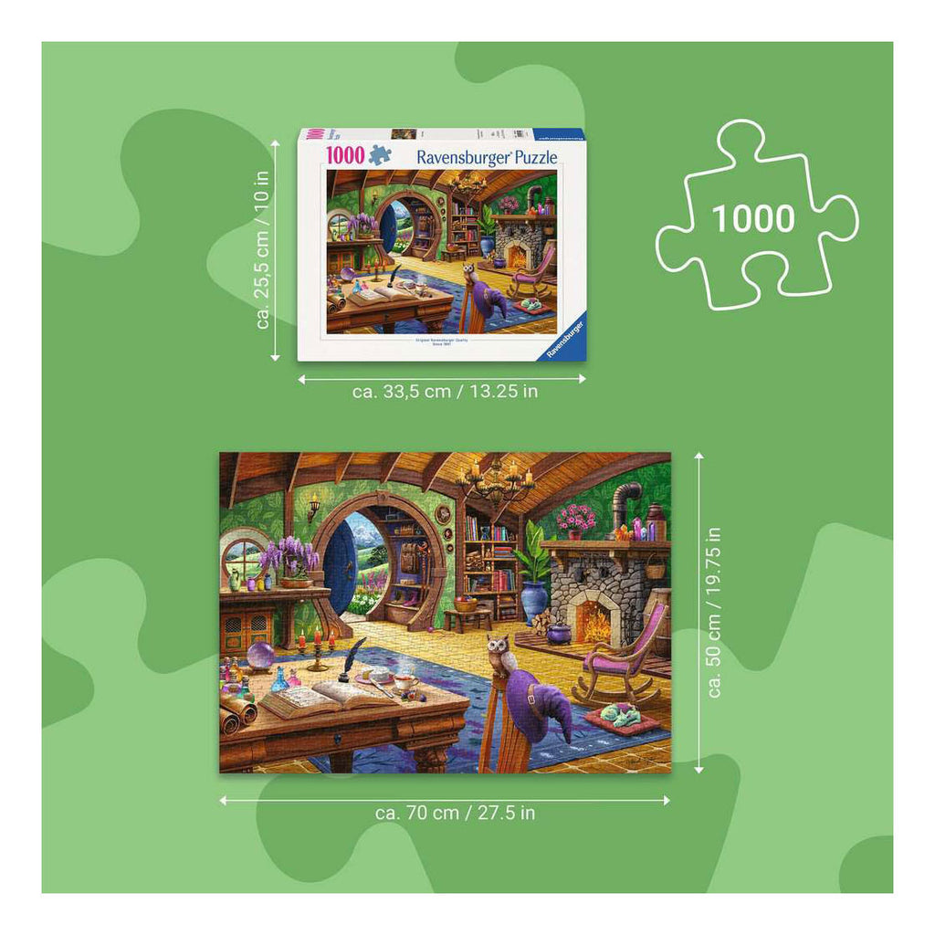 Ravensburger – charmed cottage – legpuzzel – 1000 stukjes