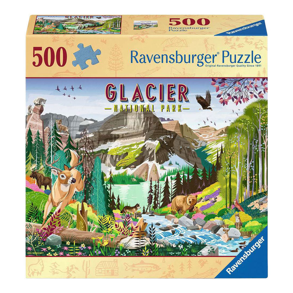Ravensburger – glacier national park – legpuzzel – 500 stukjes