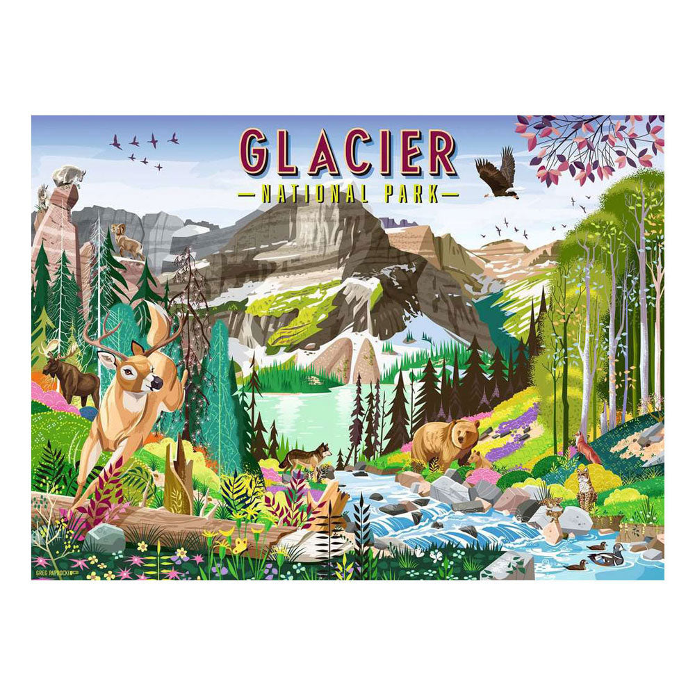 Ravensburger – glacier national park – legpuzzel – 500 stukjes