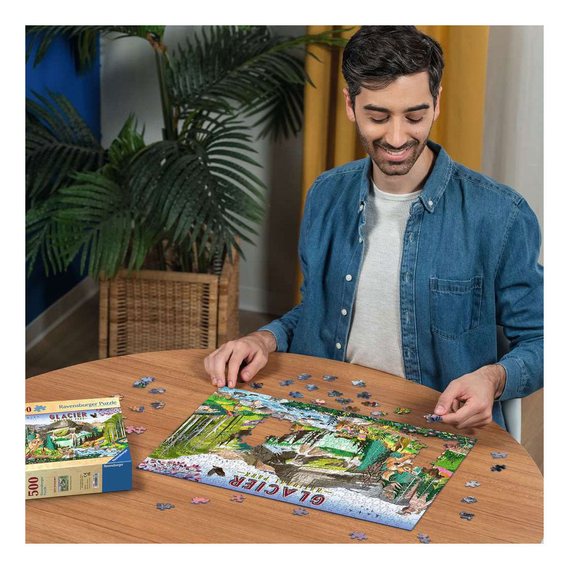 Ravensburger – glacier national park – legpuzzel – 500 stukjes