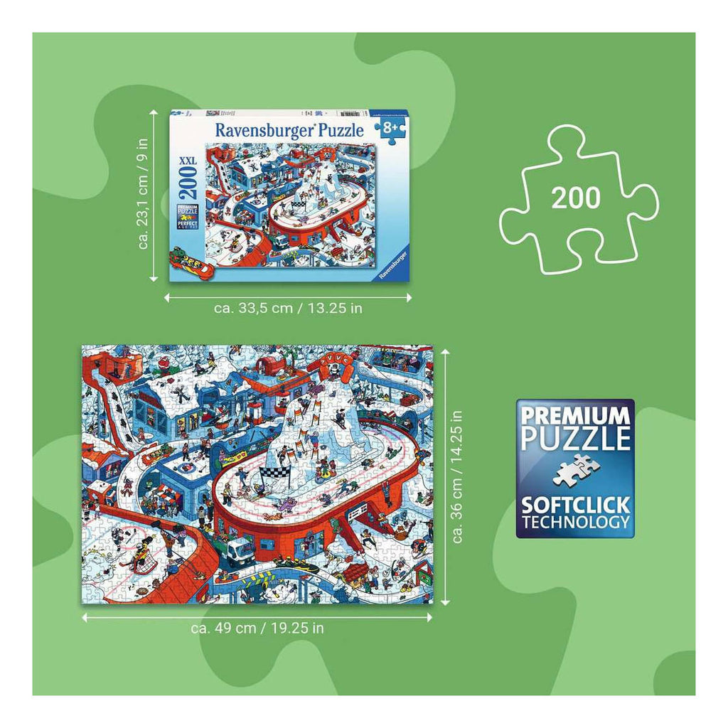 Ravensburger puzzel winter sport stadium