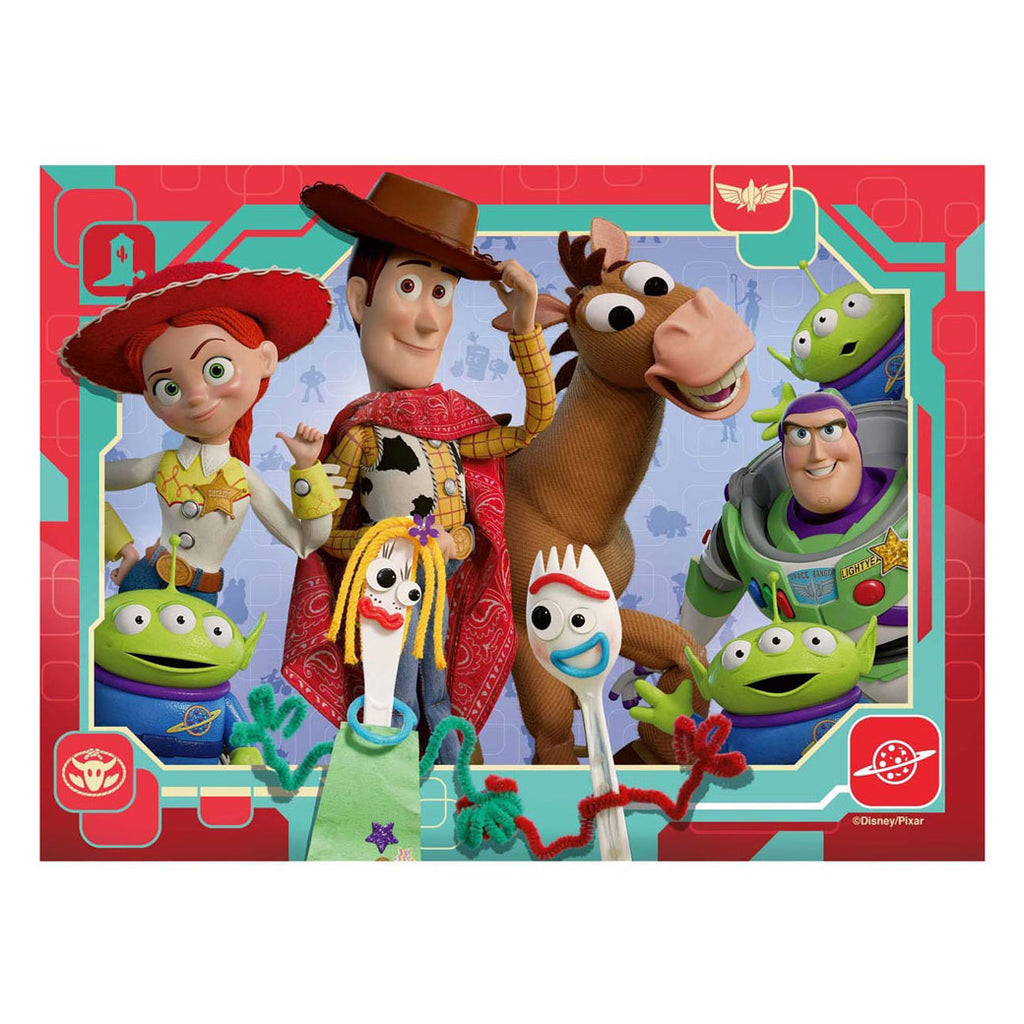 Ravensburger – toy story 5 – kinderpuzzel – 4 in 1 box (12 16 20 24 stukjes)