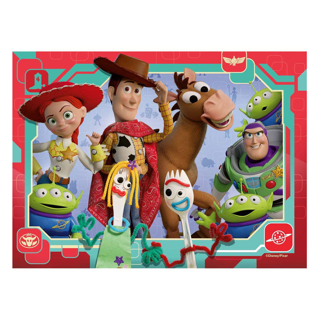 Ravensburger – toy story 5 – kinderpuzzel – 4 in 1 box (12 16 20 24 stukjes)