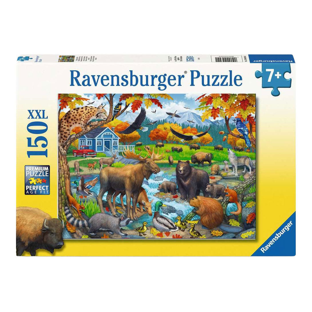 Ravensburger – wildlife gathering – kinderpuzzel – 150 stukjes